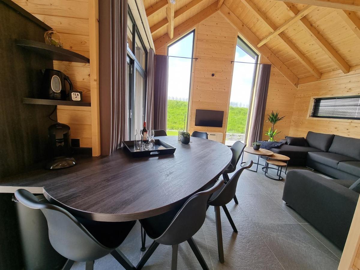 Chalet Met Sauna En Airconditioning Sint Annaland Eksteriør billede